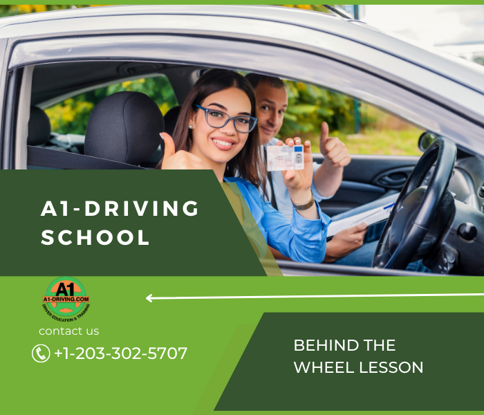 Behind the Wheel Lesson for Adults and Teens in Bridgeport