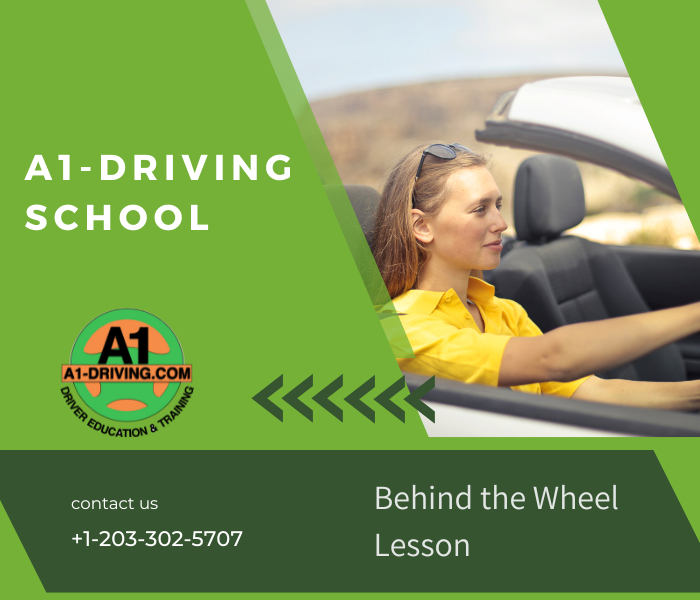 Behind the Wheel Lesson in Waterbury for Adults and Teens