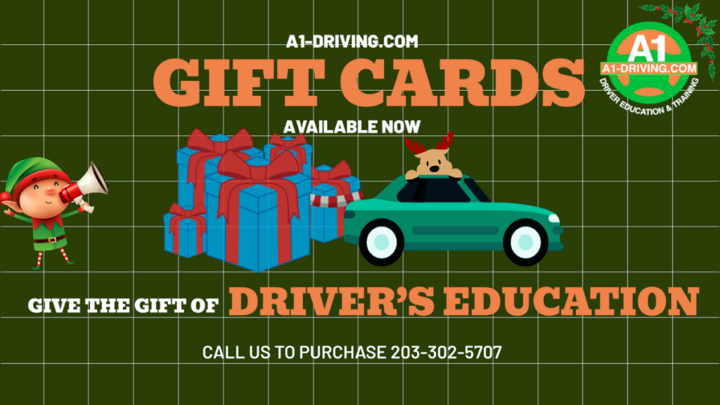 Gift cards Christmas promotions a1 driving school