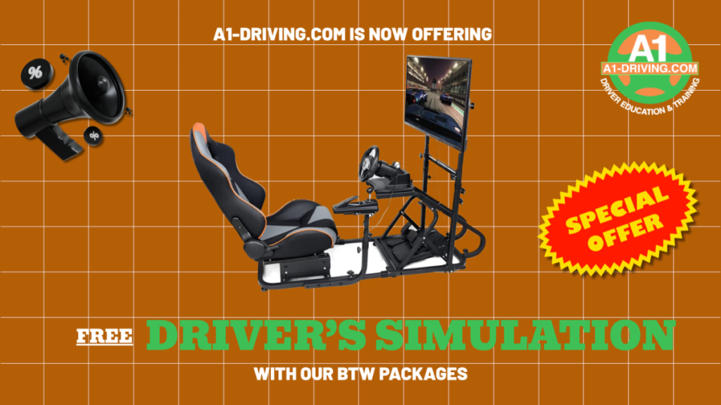 Free driver's simulation, Black Friday promotions